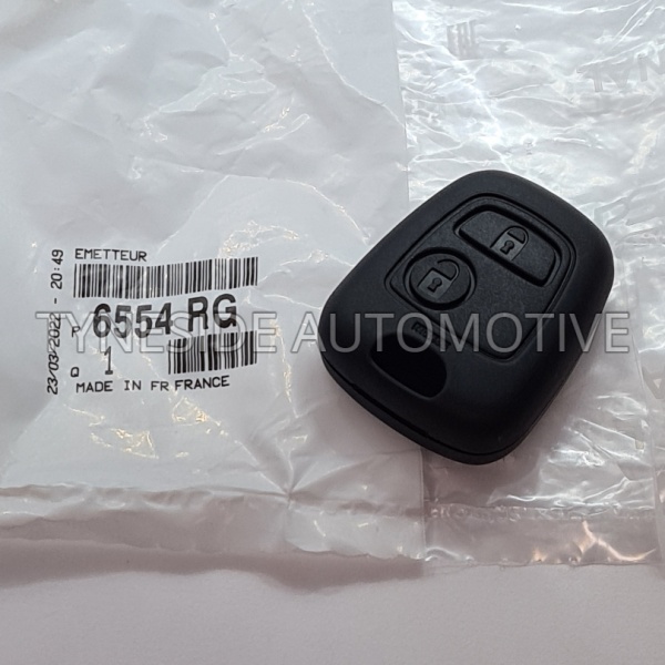 Genuine Peugeot Partner Remote Fob - 6554RG